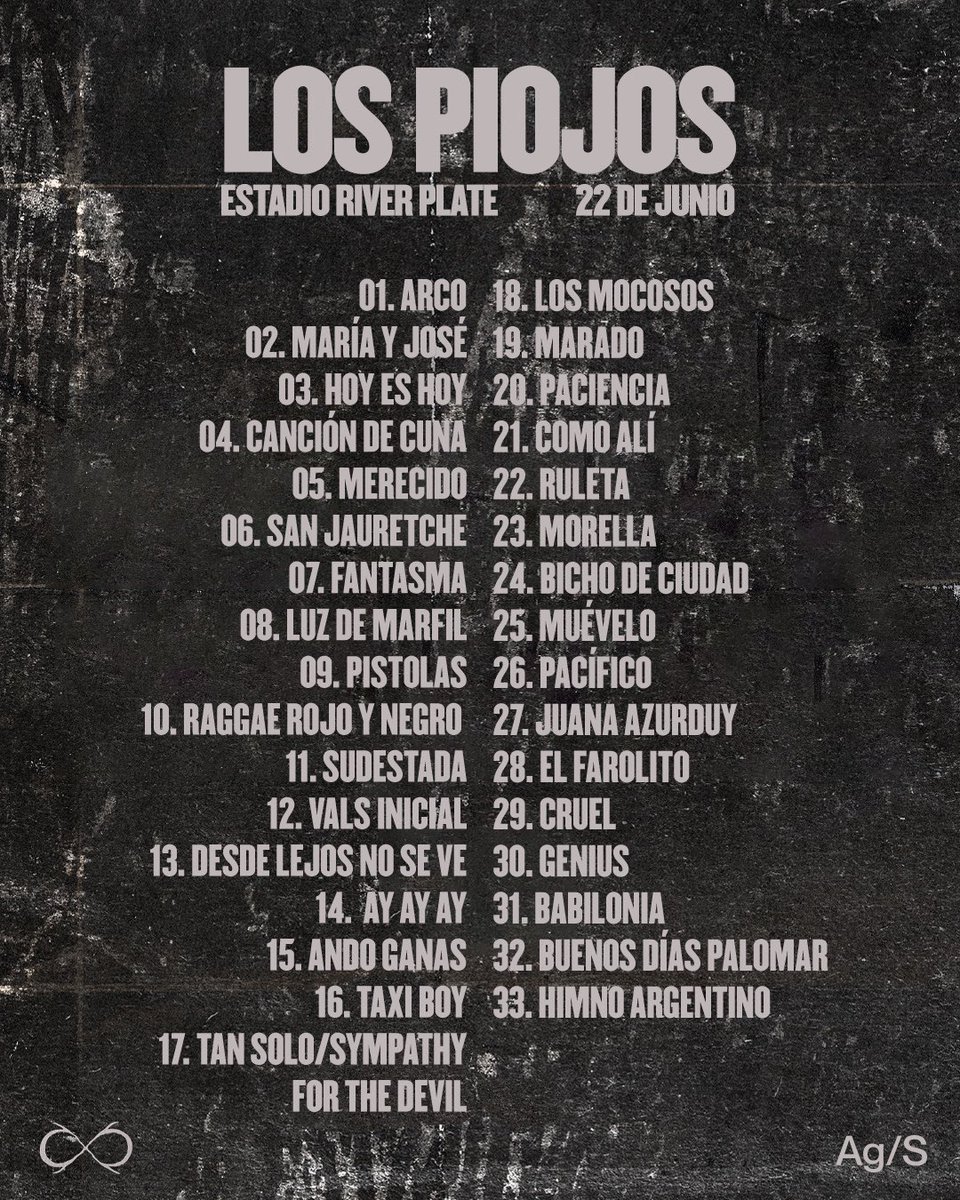 gonegrago's tweet photo. estuve ahí. dios mío. los quiero mucho @OficialPiojos https://t.co/9yXqN9Jkgo