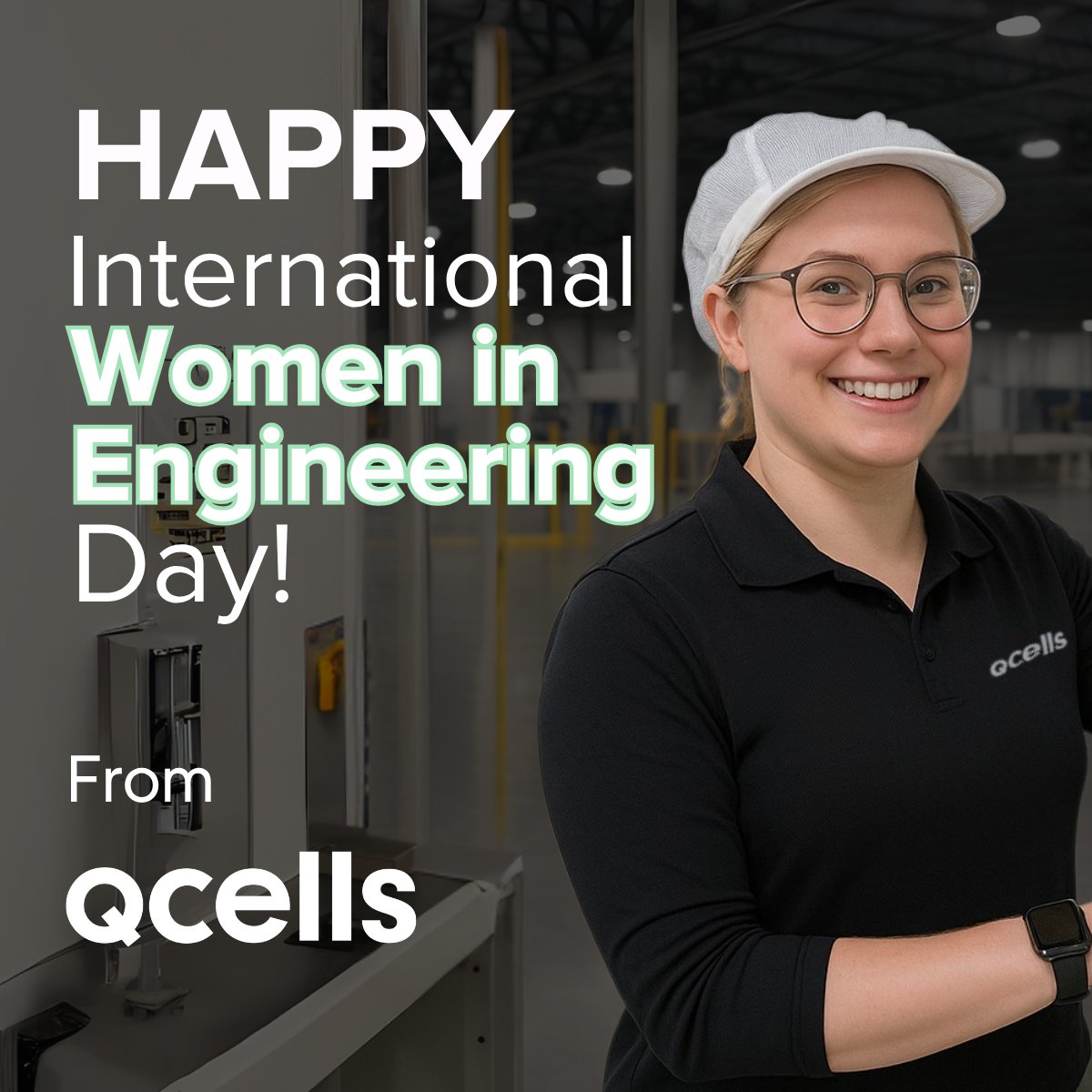 Happy International Women in Engineering Day! 👷‍♀️⚡

Today we celebrate the brilliant women at Qcells driving innovation in clean energy.

Let’s keep building pathways for the next generation of women in STEM. 💡

Drop your best advice for future engineers ⬇️
