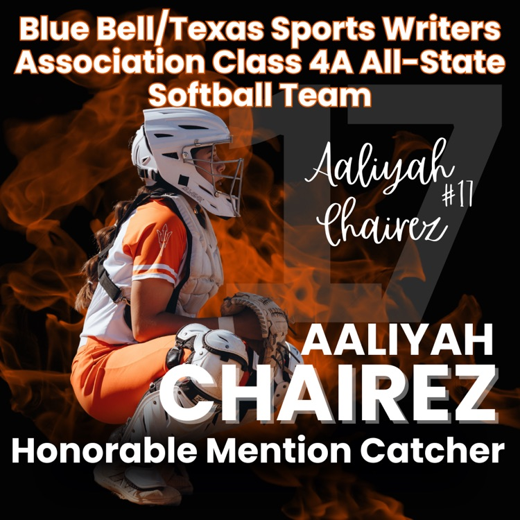 Congratulations to Yaritza, Vida, Star and Aaliyah for making the Blue Bell / Texas Sports Writers Association Class 4A All-State Softball Team!
Go Demonettes!