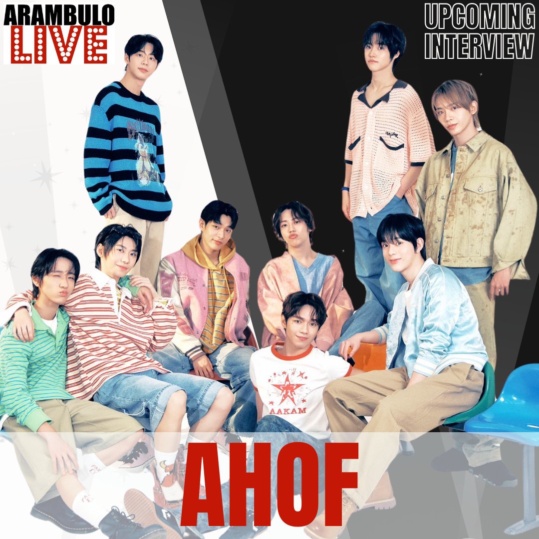 ‼️UPCOMING INTERVIEW‼️

The members of AHOF will be joining Nikki in an exclusive interview all about their highly-anticipated debut. #AHOF will be releasing their first-ever mini album, "WHO WE ARE" on July 1!

Stay tuned for more updates ✨

<a href="/AHOF_official/">AHOF</a> <a href="/AHOFGlobal/">AHOF GLOBAL</a>