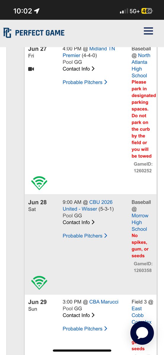 Here is my Atlanta WWBA schedule! I will be wearing #25 for the South Charlotte Braves <a href="/BravesSc/">SC Braves</a> Can’t wait to compete against the best talent in the nation. 
<a href="/SvhsBsbl/">SVHS Spartans Baseball</a> <a href="/teamnorris2_/">Randy Norris</a> <a href="/PG_Uncommitted/">PG_Uncommitted</a> <a href="/PG_Coastal/">PG Coastal Scouting</a>
