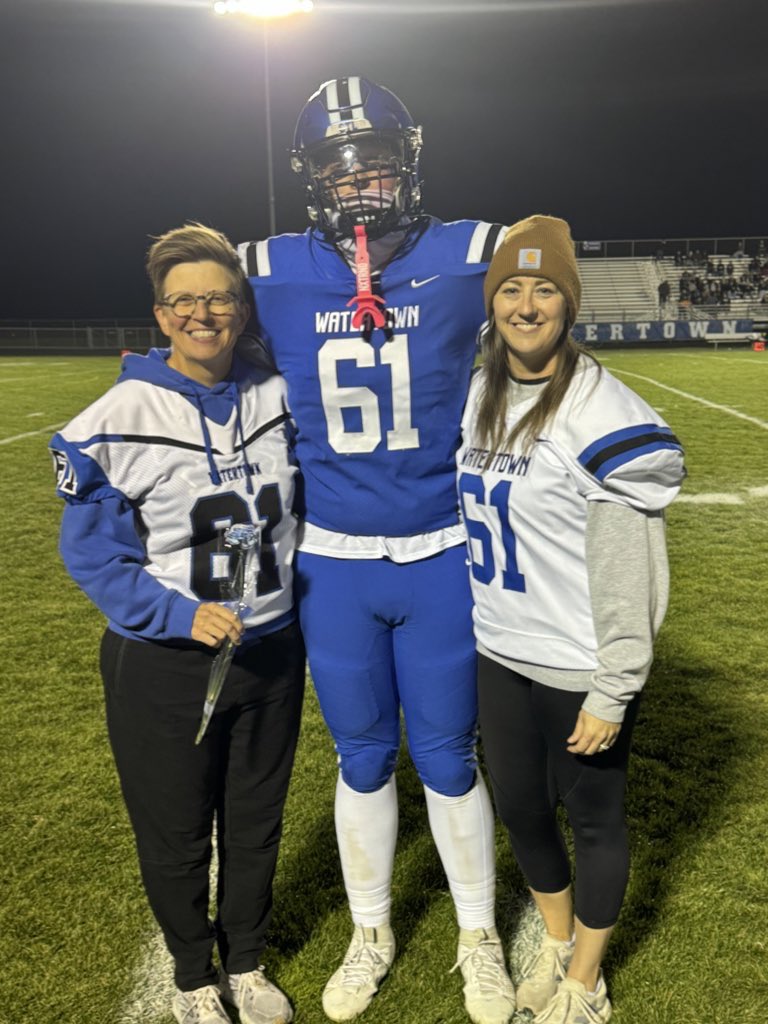 Mr. Brody Wood… you’re a day late for the countdown to kickoff.

I know… had to take shelter in the A/C.

Well… I suppose I can give you a pass this one time. But let the record show the real reason is because you rocked the best football number known to man.

61?

61.

#wisfb