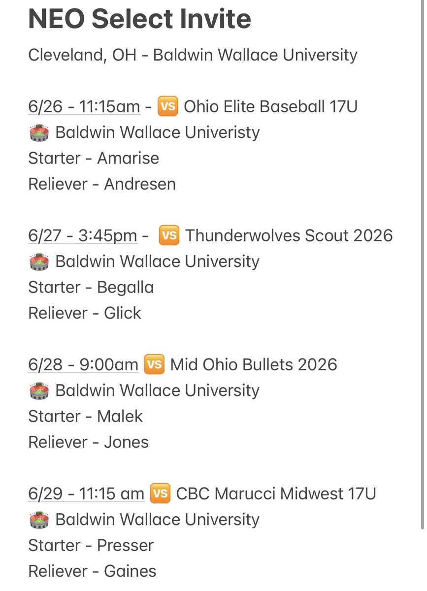 Ready for the <a href="/neoselectinvite/">NEO & Columbus Select Invite</a>