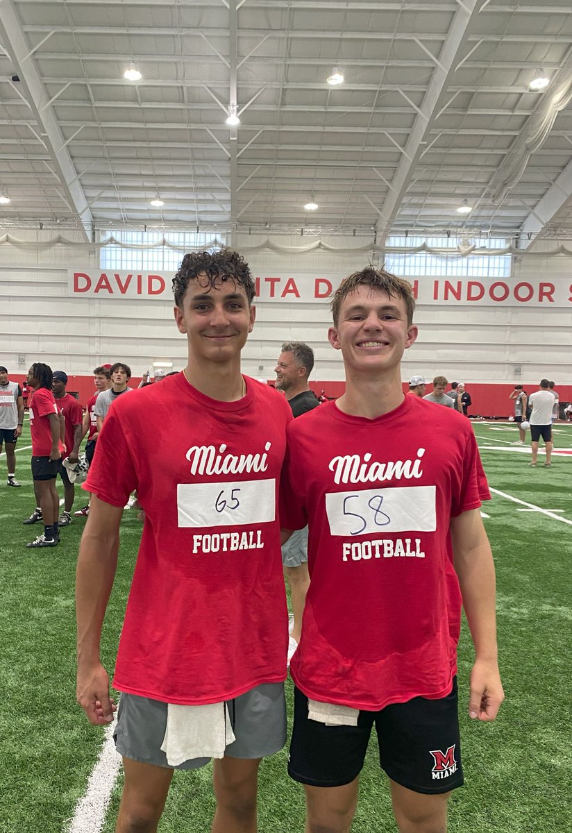 cooperdold's tweet image. Miami University Elite One Day Camp on June 22nd. Thanks to @Martin_Miami_HC , @A_Ragland14 & @CoadyKeller1 for a very well run camp. The coaches and players were awesome with instruction and feedback. Great athletes competed all day in the heat. Fellow @xfactor QB…