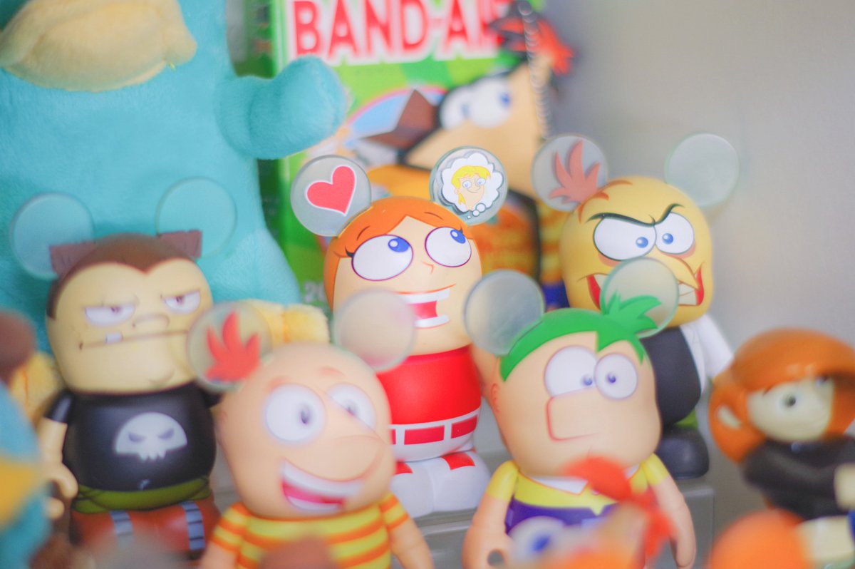 私が持ってるフィニアスとファーブグッズの中で1番お気に入りのバイナルキャンディス。