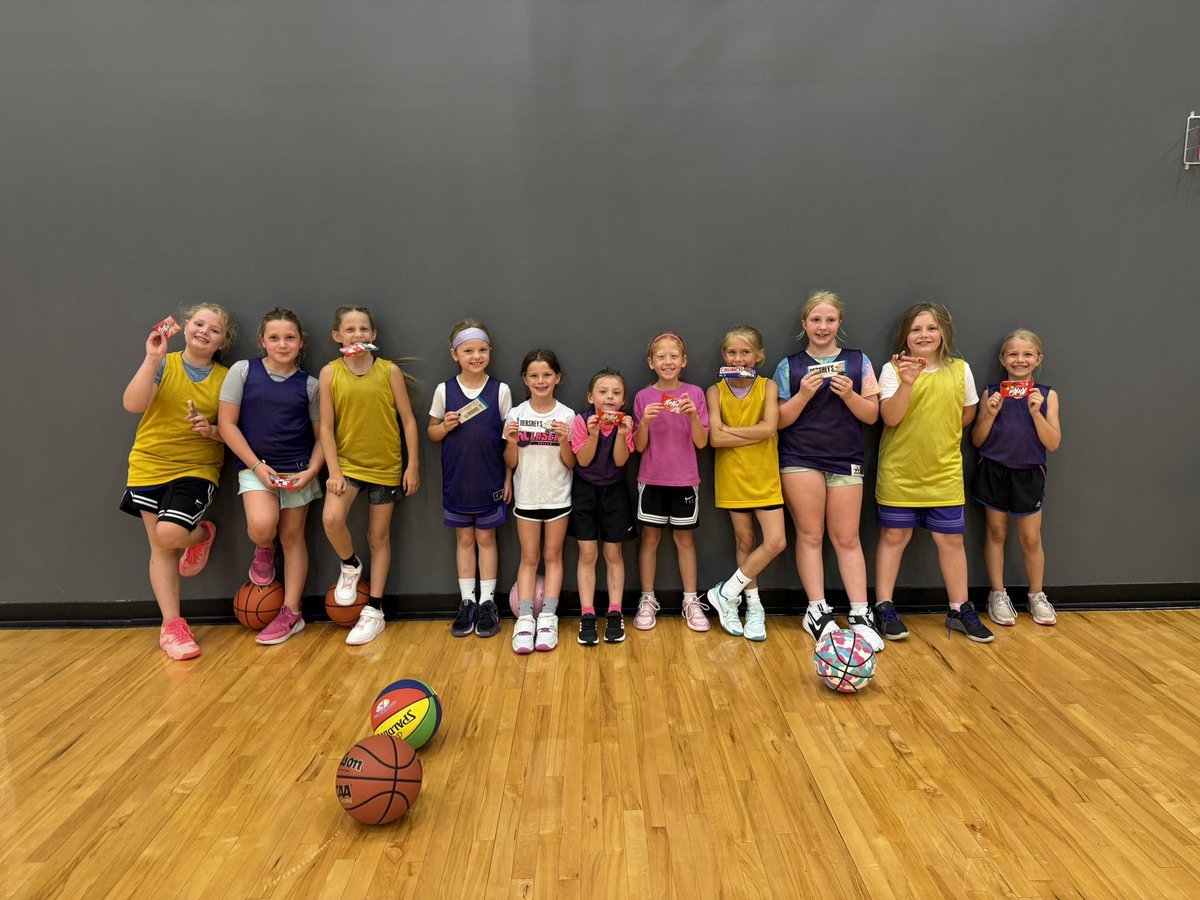 They worked hard on skill work for an hour and everyone got candy bars!!!!