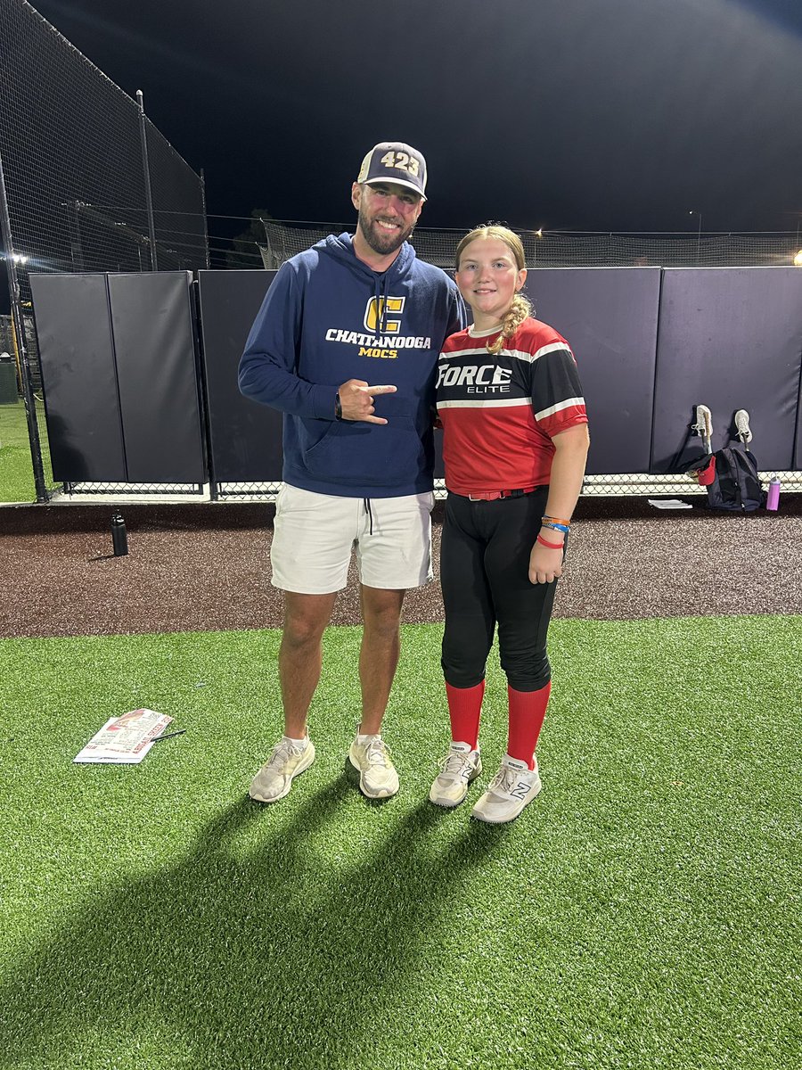 Melanie Robinson (@melanierob12) on Twitter photo Had an awesome time at the <a href="/GoMocsSB/">Chattanooga Softball</a> softball camp! Loved the energy, coaching, and competition. Grateful for the chance to grow and get in front of great coaches.
<a href="/SoPitt_Softball/">South Pittsburg Softball</a> <a href="/coachj_evans/">Jason Evans</a> <a href="/cheytwn77/">Cheyanne Tarango-Camp</a> <a href="/LineDsoftball/">Line Drive Media</a> <a href="/PrepSoftball/">Prep Softball 🥎</a> <a href="/softball_dugout/">The Softball Dugout</a> <a href="/ExtraInningSB/">EXTRA INNING SOFTBALL</a> Had an awesome time at the <a href="/GoMocsSB/">Chattanooga Softball</a> softball camp! Loved the energy, coaching, and competition. Grateful for the chance to grow and get in front of great coaches.
<a href="/SoPitt_Softball/">South Pittsburg Softball</a> <a href="/coachj_evans/">Jason Evans</a> <a href="/cheytwn77/">Cheyanne Tarango-Camp</a> <a href="/LineDsoftball/">Line Drive Media</a> <a href="/PrepSoftball/">Prep Softball 🥎</a> <a href="/softball_dugout/">The Softball Dugout</a> <a href="/ExtraInningSB/">EXTRA INNING SOFTBALL</a>