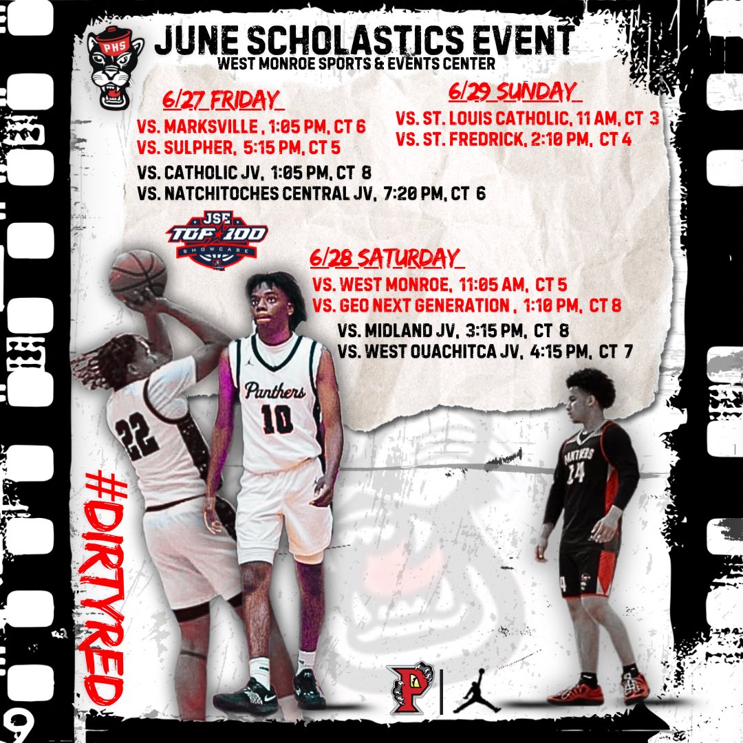 Eric Shepherd Jr (@coacheshepherd) on Twitter photo ‼️COACHES‼️
June 27th-28th, Parkway Boys basketball team will be participating in the JSE Top 100 Showcase in
West Monroe, Louisiana.
Impact guys
<a href="/kbwill_2/">Kaleb “KB” Williams</a> 2026
<a href="/caleb_evans3/">Caleb Evans</a> 2026
<a href="/AntonioGladney2/">Antonio “Tony” Gladney ✞ 3⭐️ATH</a> 2026
<a href="/TristanSedberry/">Tristan Sedberry</a> 2027
For more info ‼️COACHES‼️
June 27th-28th, Parkway Boys basketball team will be participating in the JSE Top 100 Showcase in
West Monroe, Louisiana.
Impact guys
<a href="/kbwill_2/">Kaleb “KB” Williams</a> 2026
<a href="/caleb_evans3/">Caleb Evans</a> 2026
<a href="/AntonioGladney2/">Antonio “Tony” Gladney ✞ 3⭐️ATH</a> 2026
<a href="/TristanSedberry/">Tristan Sedberry</a> 2027
For more info