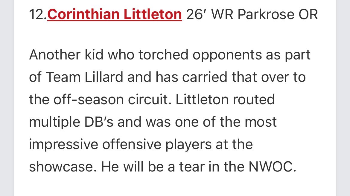 Corinthian Littleton🏈 (@corinthianl7492) on Twitter photo Thanks for showing the love <a href="/PrepRedzone/">Prep Redzone 🏈</a> a lot of good things coming my way💯!!! <a href="/flyguyhuey5/">Houston Lillard</a> <a href="/JordanJ_/">Jordan Johnson</a> <a href="/BrandonHuffman/">Brandon Huffman</a> <a href="/teamlillard7on7/">Team Lillard Football</a> Thanks for showing the love <a href="/PrepRedzone/">Prep Redzone 🏈</a> a lot of good things coming my way💯!!! <a href="/flyguyhuey5/">Houston Lillard</a> <a href="/JordanJ_/">Jordan Johnson</a> <a href="/BrandonHuffman/">Brandon Huffman</a> <a href="/teamlillard7on7/">Team Lillard Football</a>