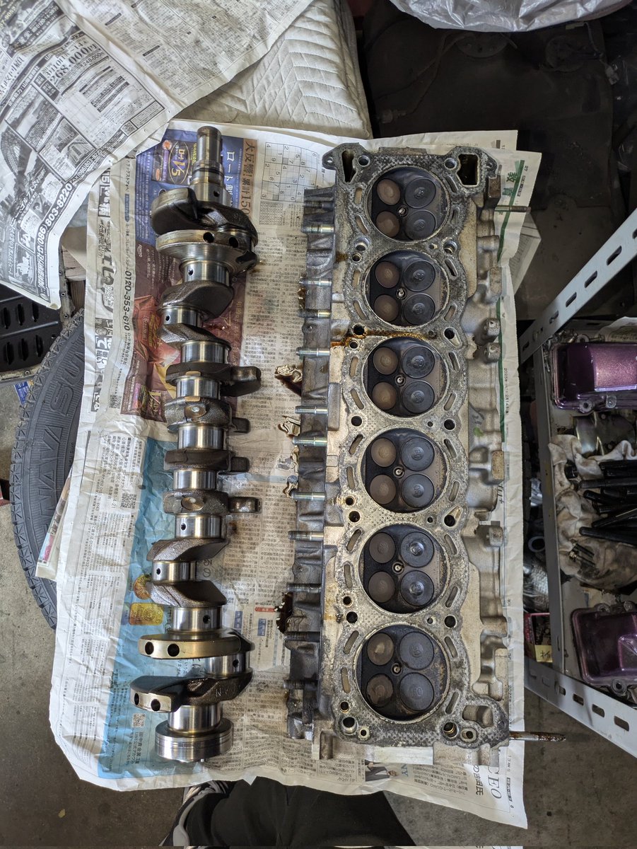 27万キロRB25DETの中身