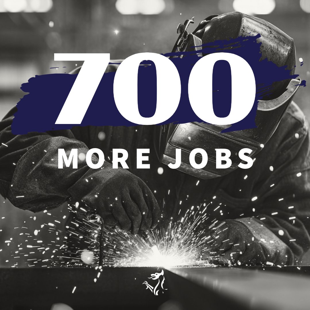 We’re delivering more high-quality jobs for Wales.

A further £10m investment will secure nearly 700 jobs, including:

👷 150 new jobs at Boccard, Deeside
🤝 safeguarding 325 jobs at WEPA, Bridgend
🏭 83 jobs in a previously closed factory in the Rhondda