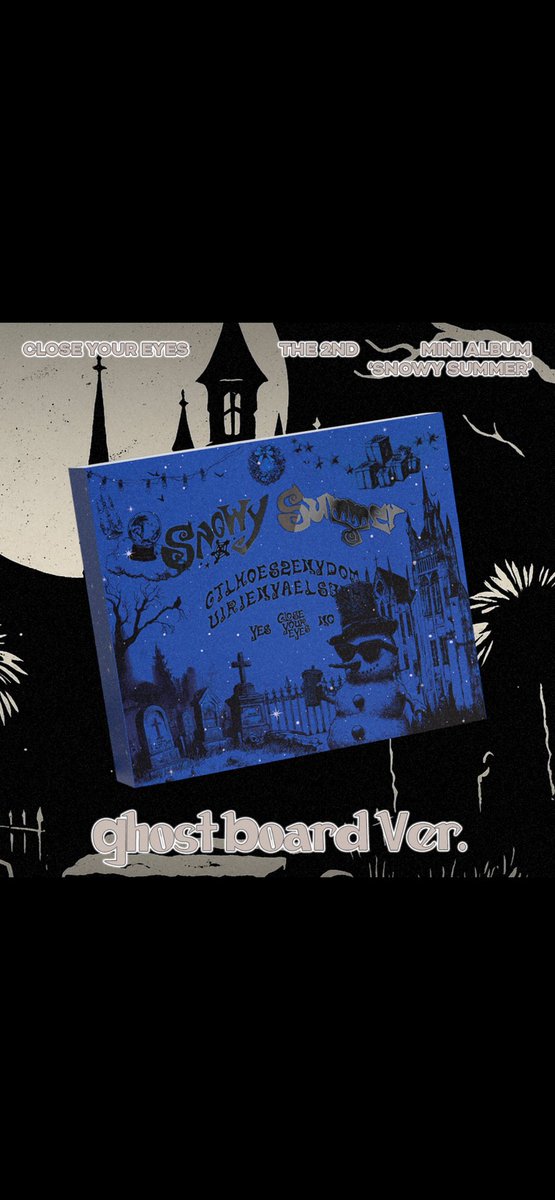 MusicKorea_kr's tweet image. CLOSE YOUR EYES
The 2nd Mini Album 'Snowy Summer' Ghost Board Ver. 발매를 기념하여
뮤직코리아 온라인몰에서 예약 판매 이벤트를 진행합니다!!
많은 관심 부탁드립니다.
📅예약판매 기간
2025. 6.24(화) 3:00PM ~ 7.8(화) 11:59PM
🎁이벤트 특전
미공개 포토카드 7종 중 랜덤 1종 증정
(구매…