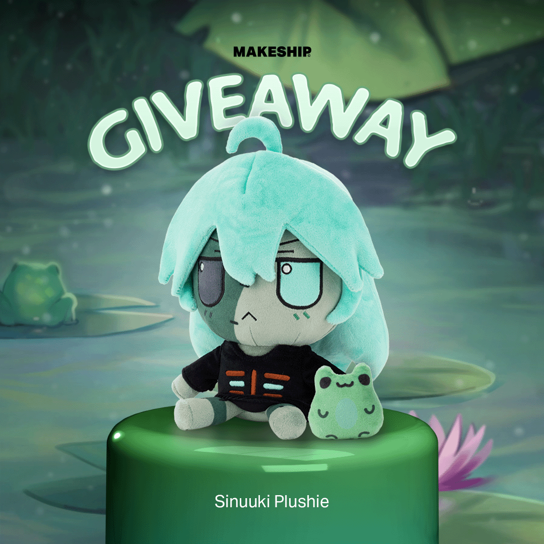 It’s giveaway time! We’re giving you the chance to win 1 of 2 Sinuuki plushies! How to enter? 

Follow @makeship &amp; <a href="/sinuuki/">Sinuuki 🧠💚</a>
RT this post,
Contest ends on June 26th.

GOODLUCK!💚🧠
