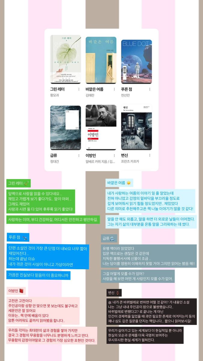g2ozip's tweet photo. 책 추천합니다 ••• 🫴🏻📚
한 번만 읽어 봐 잡솨봐... ☝🏻📖 𖦹 https://t.co/YWUMvnljht