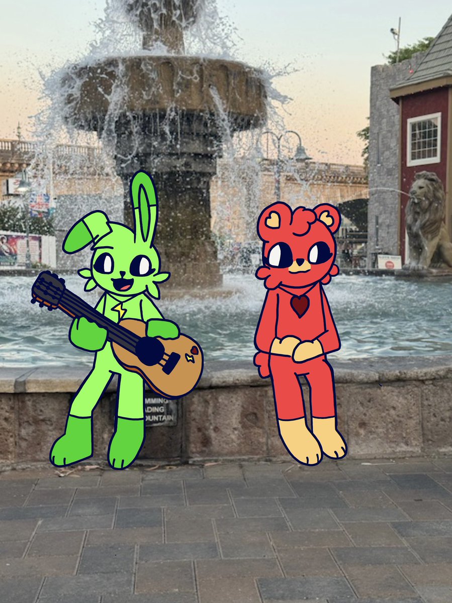 Clockwork599231's tweet image. Date by the bridge
#SmilingCritters #Hoppyhopscotch #Bobbybearhug