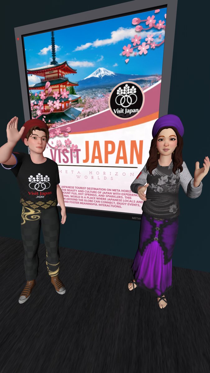 visit_japan_web's tweet photo. この夏、メタのVisit Japanは新しく生まれ変わります。
善意と目的をもって世界をよりよくしようとする、さまざまなコミュニティやワールドとも連携を深めながら、より開かれた、誰にとっても心地よい場所へ。
@MetaCoachVR1 さんの新しいワールドのエントランスにて。 #MetaHorizonWorlds https://t.co/KlUk8xkzvY