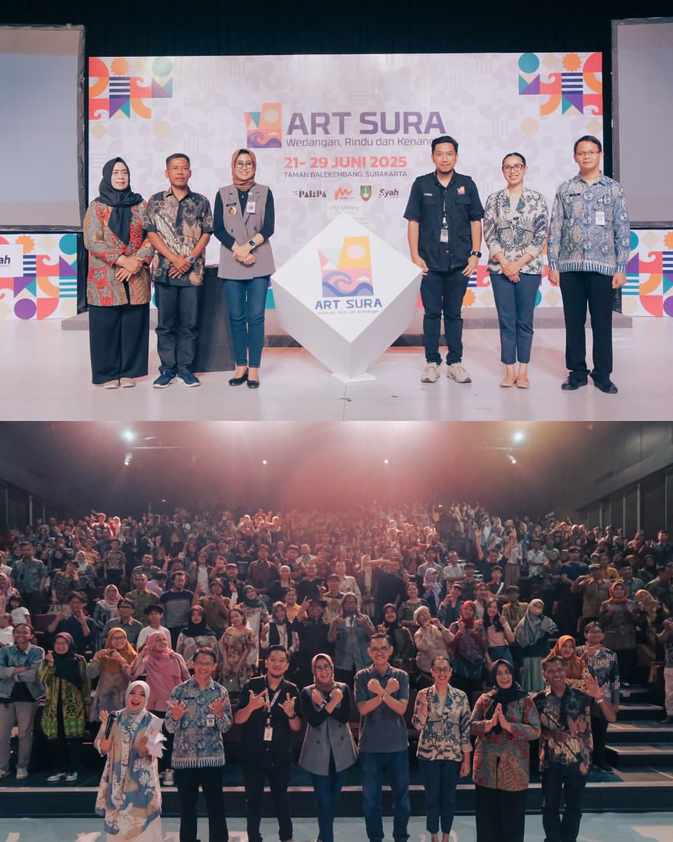 GM, SSSfams!👋

Have you checked out ARTSURA yet? From painting workshops to live art and sharing sessions, there's so much to experience. All happening in Surakarta, Indonesia🇮🇩

We’re proud to showcase incredible artists and inspiring creativity at this amazing event!