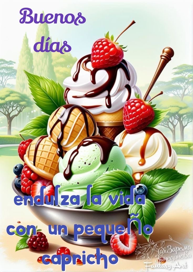 Buenos días mi gente !!! Feliz y dulce Martes para todos ! 🍨🍧🥧🍮🧁🍰🍪🍩🍿🍯🥛🌰🍮🍭🧁🍧🍡🥠🥮🍢🍦🍨🍰🍬🍭