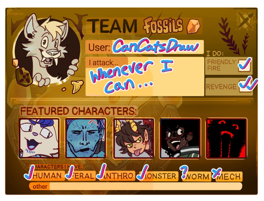 RemanenceDecay's tweet photo. LETS GO #TEAMFOSSILS https://t.co/H2aanKqLqy