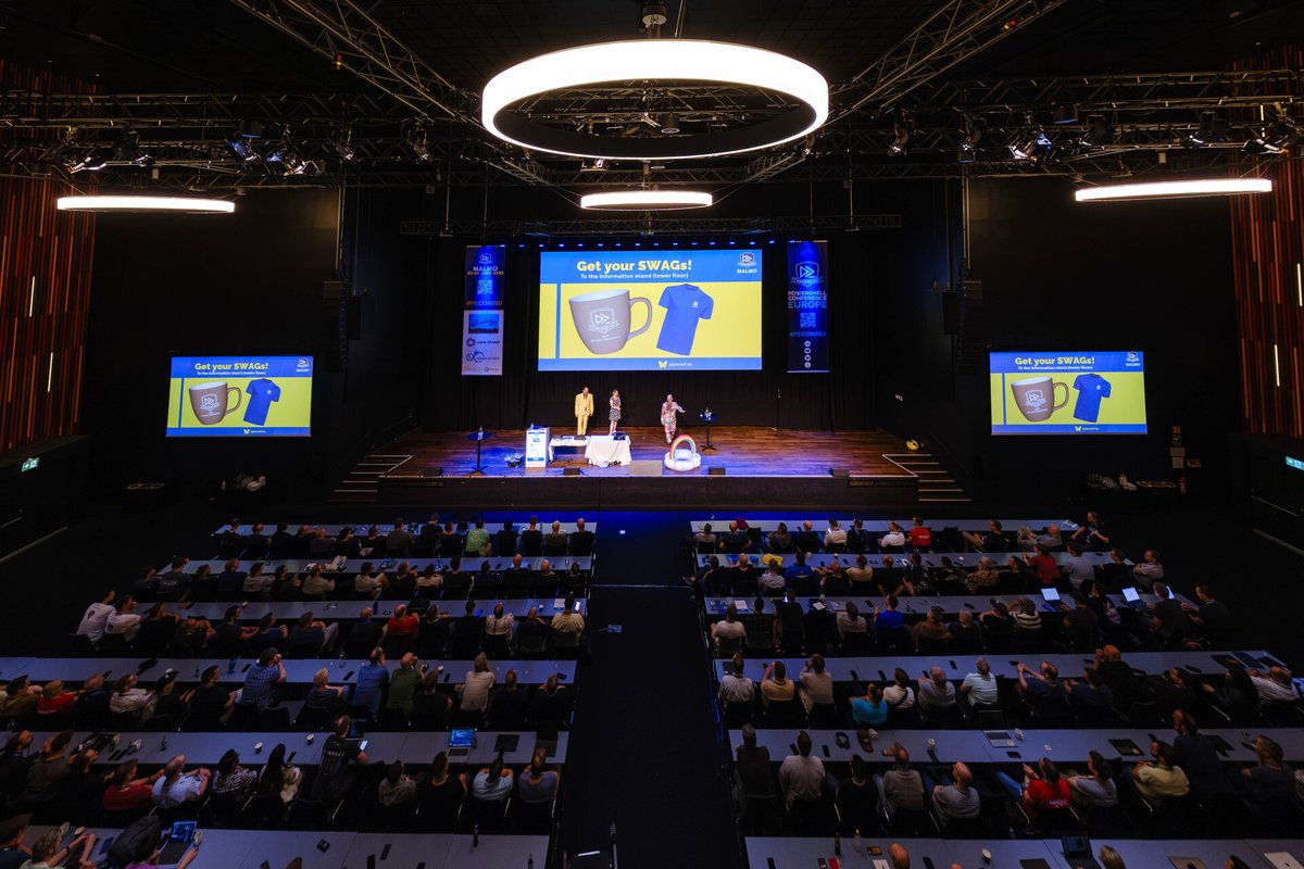 What a kick-off for #PowerShell Conference Europe — let Day 2 roll on! 🔥

#PSConfEU #Opening #automation #IT #Conference #Sweden #Svenska #Malmö