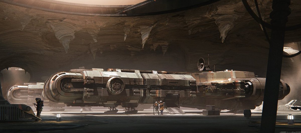 conceptartsw's tweet image. Obi-Wan Kenobi concept art by Benjamin Last