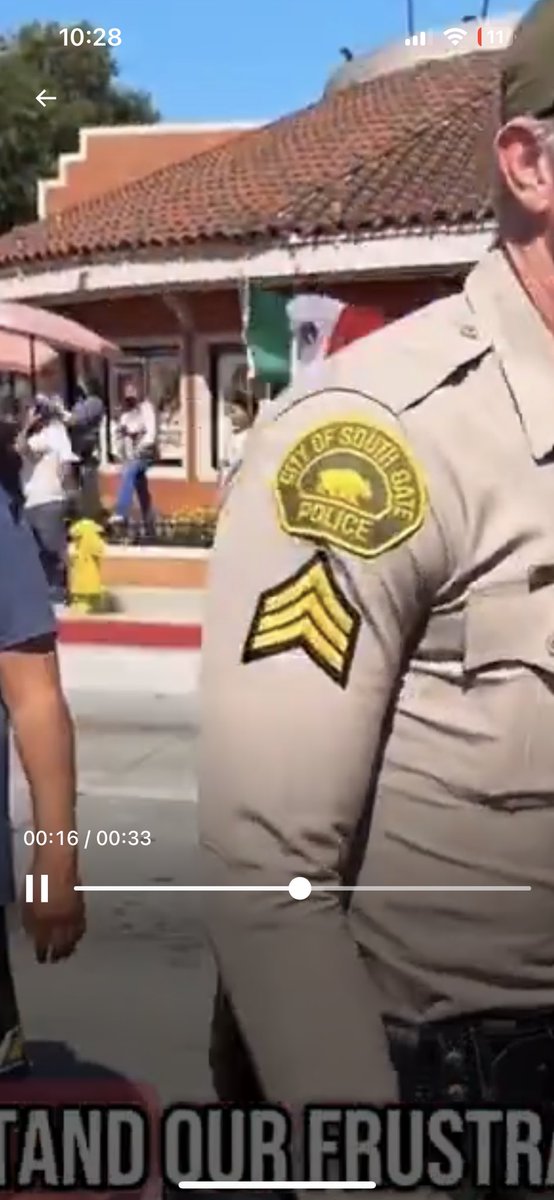 elbobby23's tweet photo. @Suzierizzo1 Lol. This is not Pomona pd not LASD not Chp bell. It’s South Gate pd. People too quick to make assumptions on who is who without facts. Just pause the video and you would have noticed who it is. Just saying. https://t.co/IUBPN0c0XO