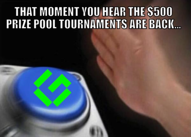 You: “𝘕𝘰𝘵 𝘫𝘰𝘪𝘯𝘪𝘯𝘨 𝘵𝘩𝘪𝘴 𝘵𝘪𝘮𝘦”

Also you when you saw the $500 prize pool is back: 😳🤑🫦

𝗪𝗘𝗘𝗘𝗘𝗘𝗡 <a href="/gamecentric_io/">GameCentric</a> 👀