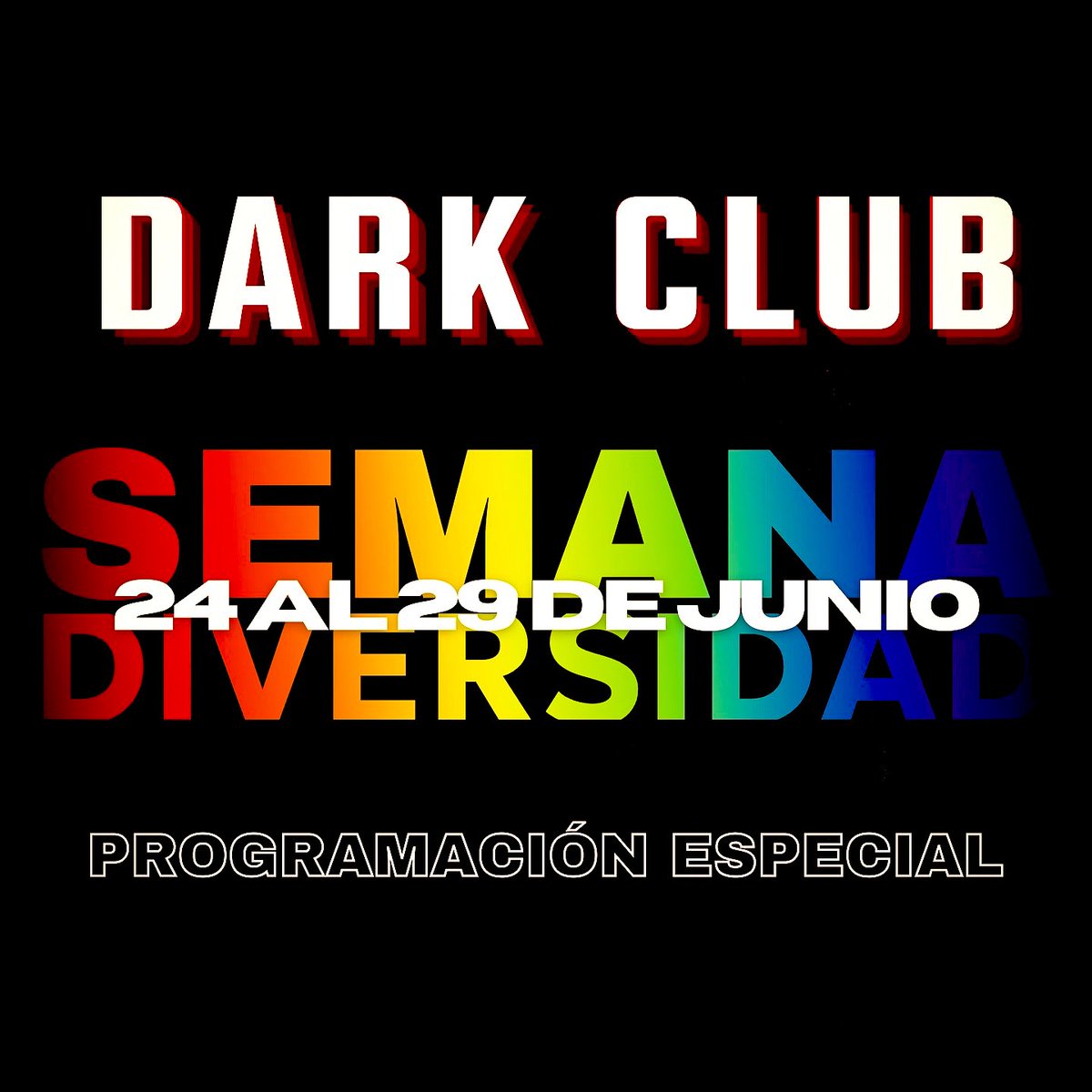 Dark_club_2005's tweet photo. 🌈 SEMANA DE LA DIVERSIDAD EN DARK CLUB

🗓️ 24 al 29 de junio celebramos orgullo con libertad, fetiches y mucha acción 🍆💦

😈 6 días, 6 colores, 6 fetiches
🔥 Barra libre, promos calientes y sexshows

Abrimos hilo 🧷👇

#DARKCLUB #CruisingBogotá #BogotáGay #SemanaDeLaDiversidad https://t.co/ZhRhZQwToT