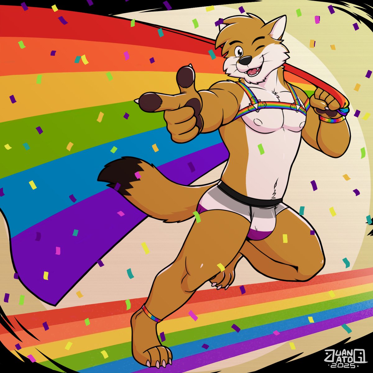 Hey! 
The only thing that ends on its own is the month of June
Let's keep going!

Happy Pride Month
<3