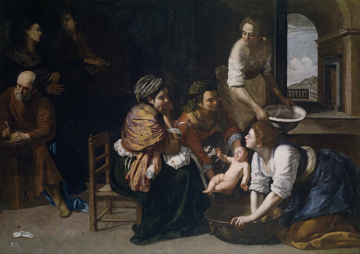 boker_or's tweet image. Oggi è Natale d&apos;estate, si celebra la nascita di Giovanni Battista.
I giorni cominciano ad accorciarsi segno che l&apos;Io deve diminuire per fare spazio alla Luce vera.
Si mettano da parte arroganza e dominio per accogliere la Vita e perché sia Pace.

#Buongiorno

A. Gentileschi