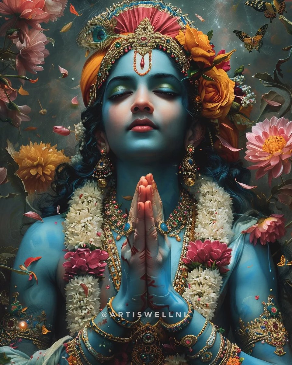 भगवान से प्रार्थना वास्तव में उनसे जुड़ने और प्रेम करने का एक तरीका होना चाहिए, न कि अपनी इच्छाओं की पूर्ति के लिए की गई याचना...🩶

"जोई जोई प्यारो करे सोई मोहि भावे, भावे मोहि जोई सोई, सोई करे प्यारे"

हरे कृष्ण...🛞🪈🙏🌸
Good morning