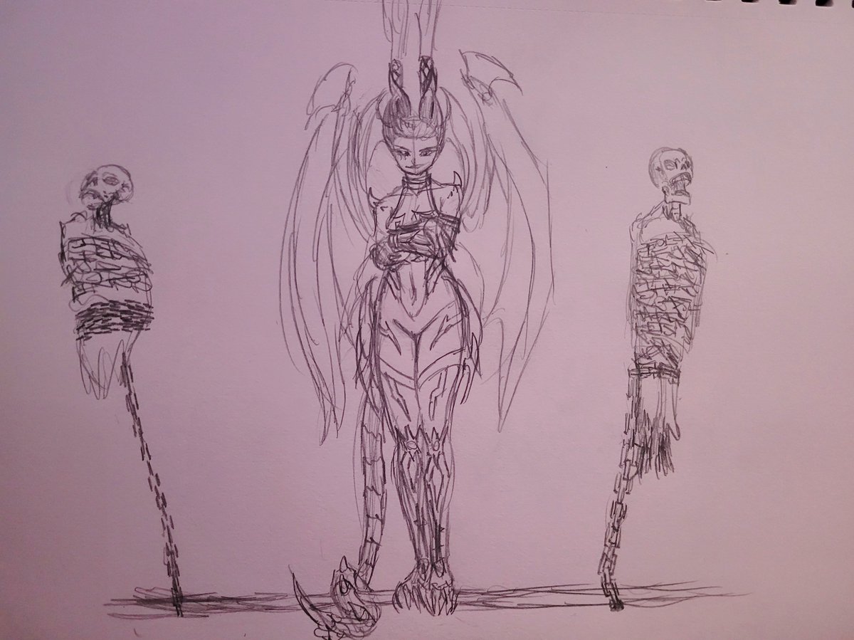 MDinnerFlax's tweet image. Quick doodle