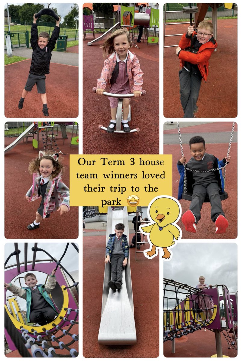 Our key stage 1 house team winners for term 3 had a great time in the park👏