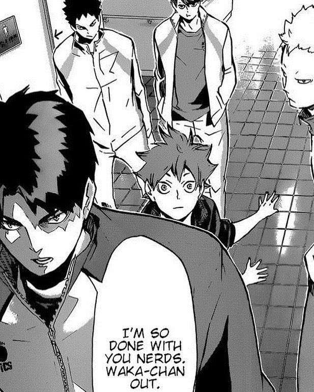 “i asked chatgpt” “i asked grok” well i asked Ushijima Wakatoshi and he said