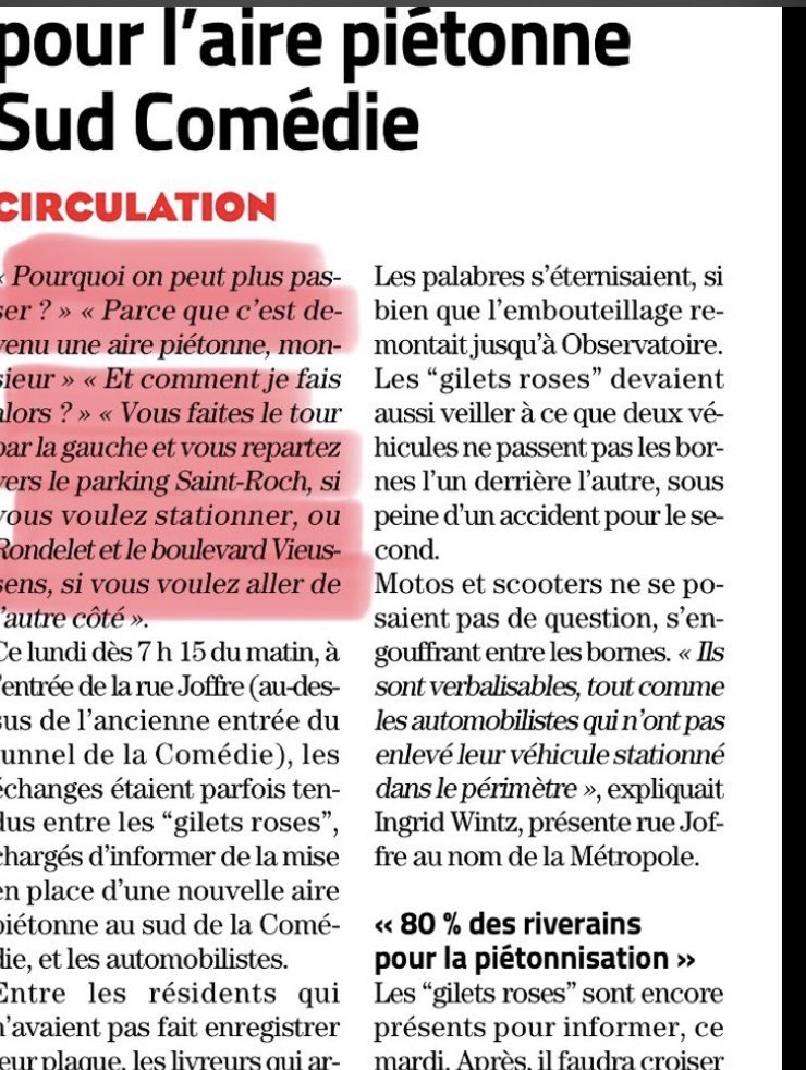 😡😡😡 le conseil donné <a href="/MDelafosse/">Michaël Delafosse - Maire de Montpellier</a> ? 😡
Vieussens et le nv St Roch sont déjà saturés…
Les paroles ne sont pas suffisantes ! 
On ne veut pas plus de 🚗 … ni de 🚌.
Le seul signe accepté chez nous c’est moins , - et -
<a href="/MLMontpellier/">Midi Libre Montpellier</a> <a href="/GazettedeMtp/">Gazette Live Montpellier</a> <a href="/infoccitanie/">InfOccitanie</a> <a href="/myMetropolitain/">MÉTROPOLITAIN</a>