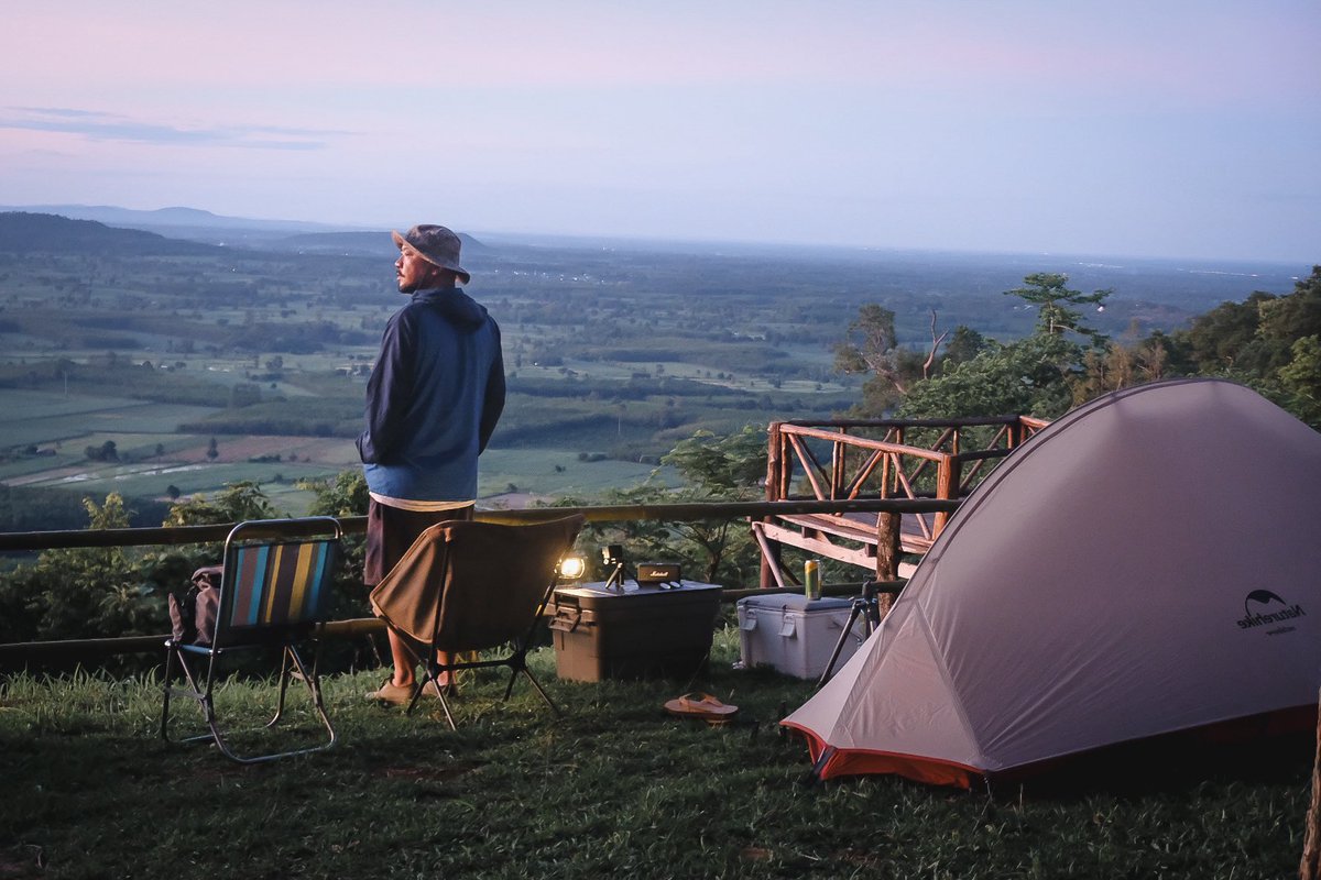 mangkenark's tweet photo. #สุขนิยม #ท่องเที่ยว #เที่ยวคนเดียว #ธรรมชาติบำบัติ #แบกเป้เที่ยว #nature #camping #สตอรี่ความรู้สึก #สกลนคร https://t.co/8aN87KPHMr