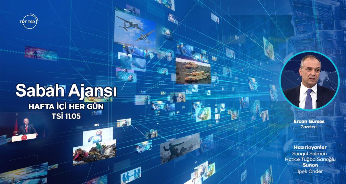 TRT Türkiye'nin Sesi Radyosu (@trttsr) on Twitter photo Türkiye ve dünyadaki son gelişmeleri ve gazete manşetlerini "Sabah Ajansı"nda, Gazeteci Ercan GÜRSES ile birlikte değerlendiriyoruz. <a href="/ercangurses/">Ercan Gürses</a> Türkiye ve dünyadaki son gelişmeleri ve gazete manşetlerini "Sabah Ajansı"nda, Gazeteci Ercan GÜRSES ile birlikte değerlendiriyoruz. <a href="/ercangurses/">Ercan Gürses</a>