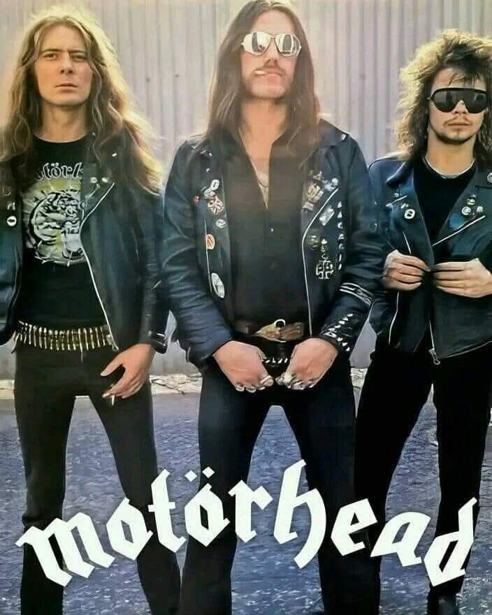 Eddie Clark R.I.P.
Lemmy Kilmister R.I.P.
Phil Taylor R.I.P.
Old School Motörhead♠️