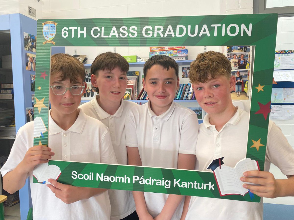 We had a wonderful night last night at our 6th Class Graduation. 🎓🎓🎓

Well done to all👏

What great role models they have been all year for our younger pupils. 

More photos HERE. 

kanturkns.com/6th-class-grad… Scoil Naomh Pádraig - 6th Class Graduation Class 2024 / 2025