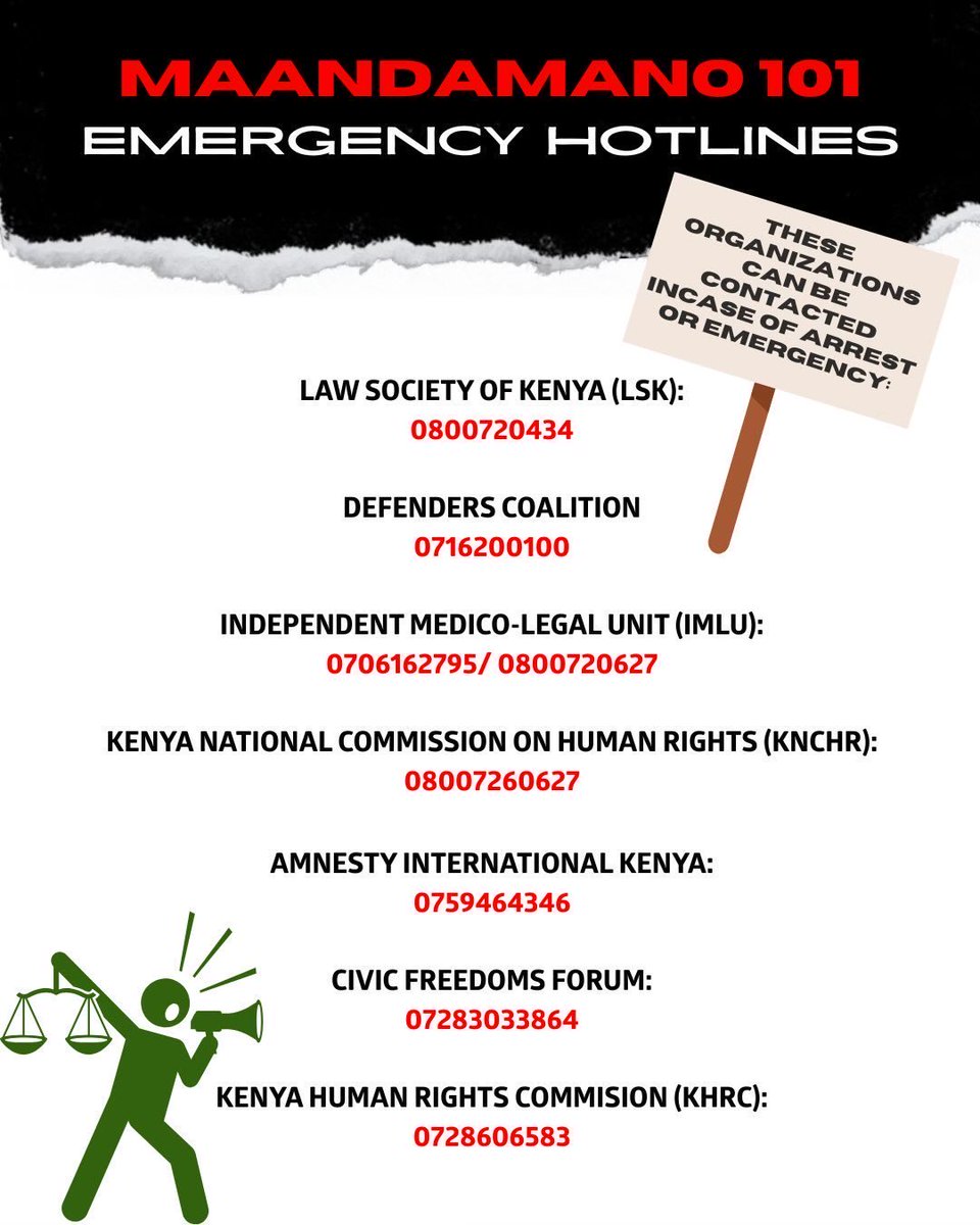 <a href="/rtunguru/">T</a> <a href="/amenya_nelson/">Nelson Amenya</a> Incase of anything 
#OccupyStatehouse