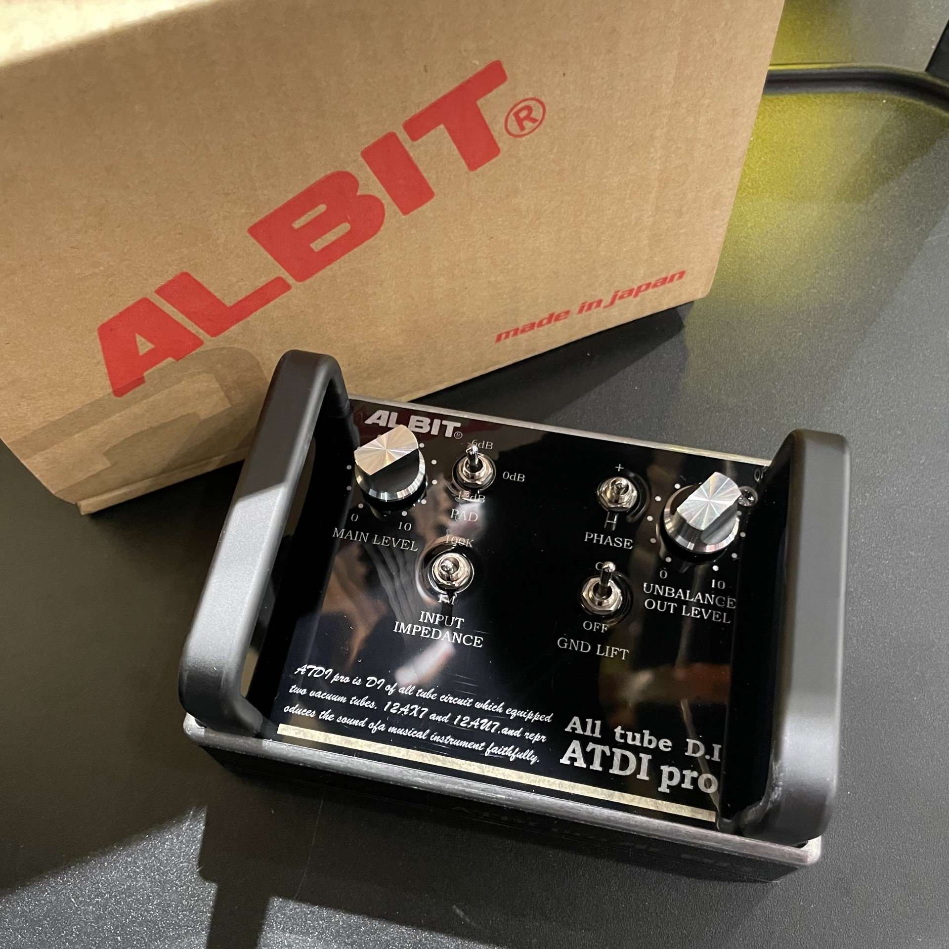 ALBIT ATDI pro [ALL TUBE D.I] ベースエフェクター