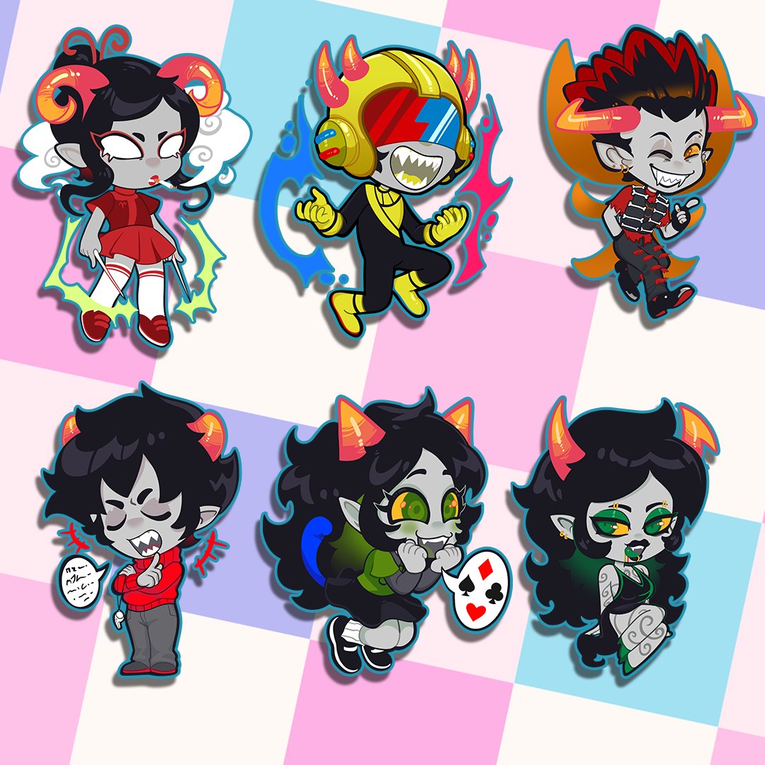 MikkytheHamster's tweet image. Dancestors and a few new ships preorder available at my store. Also some older homestuck charms that are sold out will be on print ! 

mikkynga.bigcartel.com

#Homestuck #dancestors #hs2