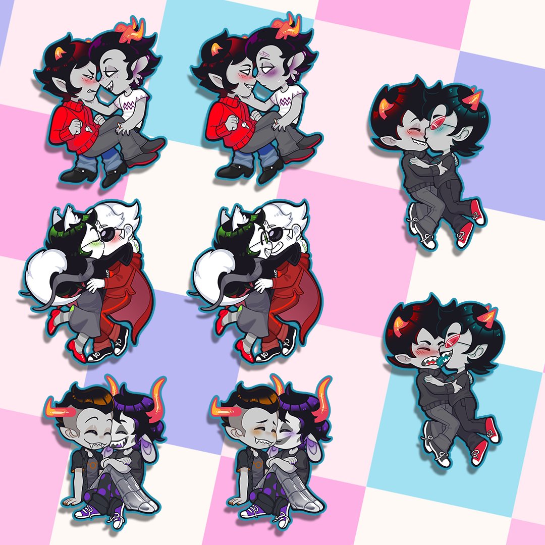 MikkytheHamster's tweet image. Dancestors and a few new ships preorder available at my store. Also some older homestuck charms that are sold out will be on print ! 

mikkynga.bigcartel.com

#Homestuck #dancestors #hs2