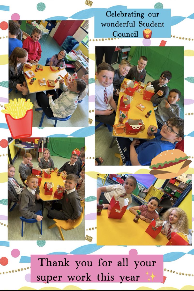 Thank you to our student council team for all of their hard work and brilliant ideas this year. They deserved a well earned treat this week.