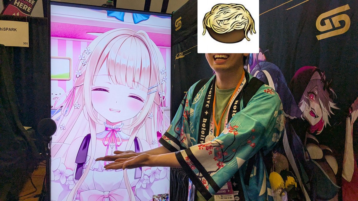 DaNoodleBrain's tweet image. #peonista
Forgot to post these before stream
It was great to meet you at Offkai, Peo!