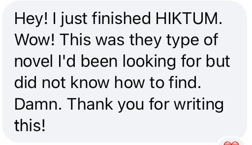 Some recent reviews of HIKTUM