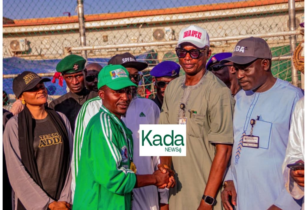 kadanewsng's tweet photo. Team ADDA Crowned Champions as KADIRS Boss Comrade Jerry Adams Graces 5-Aside Football Finale in Honour of Rt. Hon. Abbas Tajudeen In Zaria, Kaduna
#KadaNews #KadaTV #KadaNaija #KadunaGist #TeamADDA #ZariaFootballFinale #RtHonAbbasTajuddeen #KADIRS #KadunaSports https://t.co/41SUYacEy5