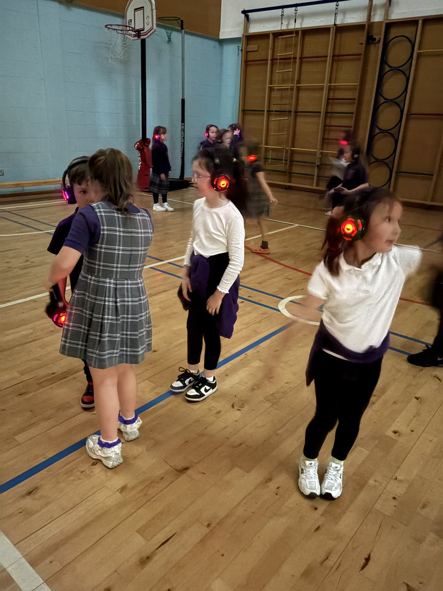 We had so much fun at our silent disco !! 🎵