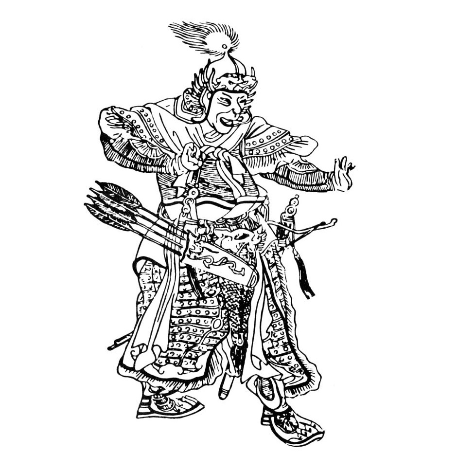 EnterPrometheus's tweet photo. Drawing of Subutai, primary military strategist and general of Genghis Khan and Ögedei Khan. #subutai #art #history #strategy #politics https://t.co/XaZpuUM0xU