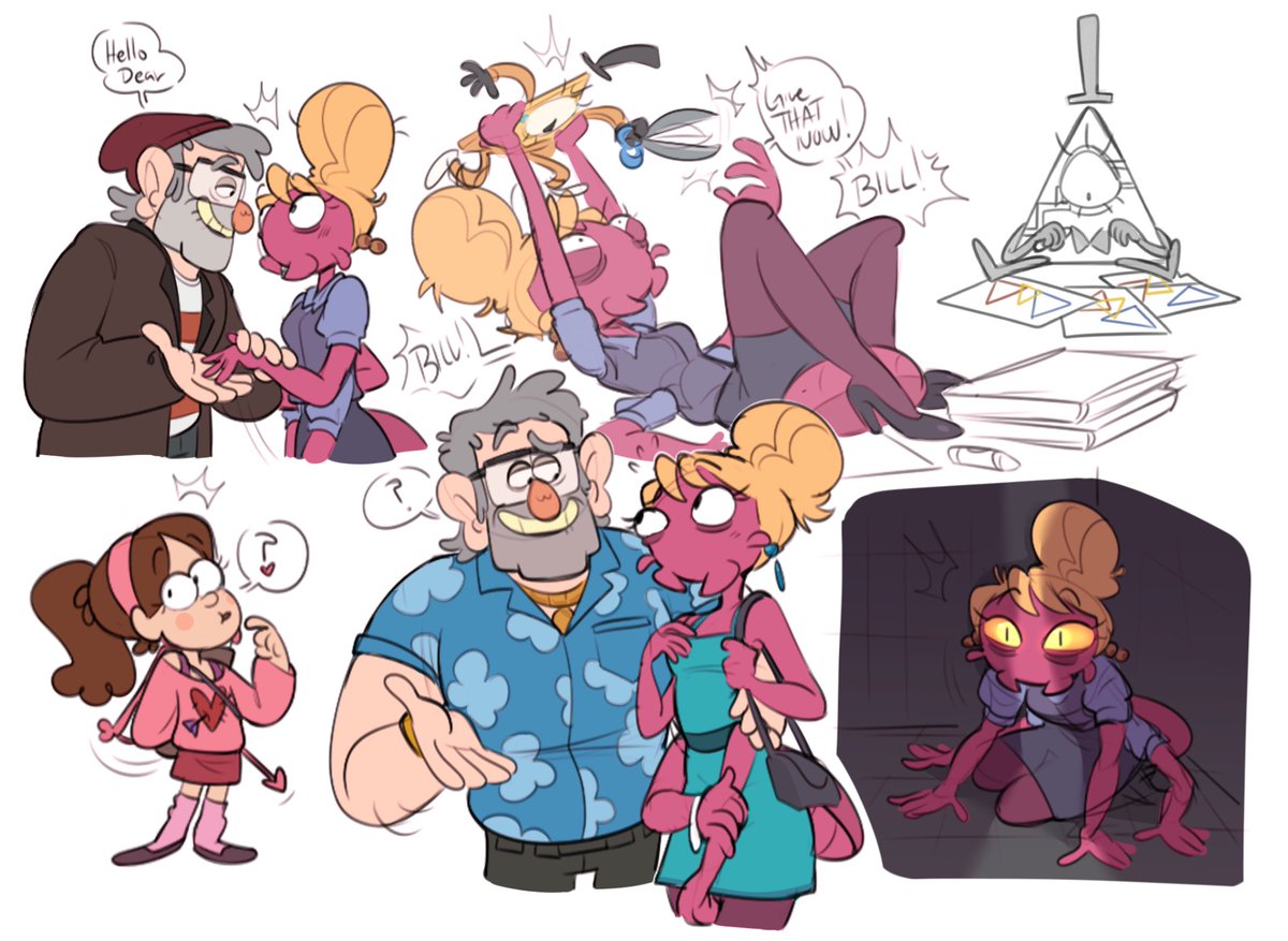 Bonnie_yun28's tweet photo. I hadn't drawn them in a while, I missed them a lot.
#GravityFalls #gravityfalloc #Ocxcanon https://t.co/EojrrTGxm1